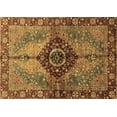 thumbnail image 1 of Ahgly Company Machine Washable Indoor Rectangle Persian Brown Traditional Area Rugs, 3' x 5', 1 of 4