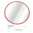 thumbnail image 2 of Convex Traffic Mirror, 160 Wide Angle View Indoor Security Mirror, Enhanced Visibility, Wall Mounted Corner Security Mirror with Bracket for Offices, Warehouses, Parking, 2 of 7