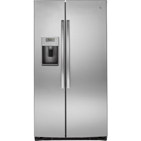 36 Inch Freestanding Side by Side Refrigerator with 25.3 Cu. Ft. Total Capacity