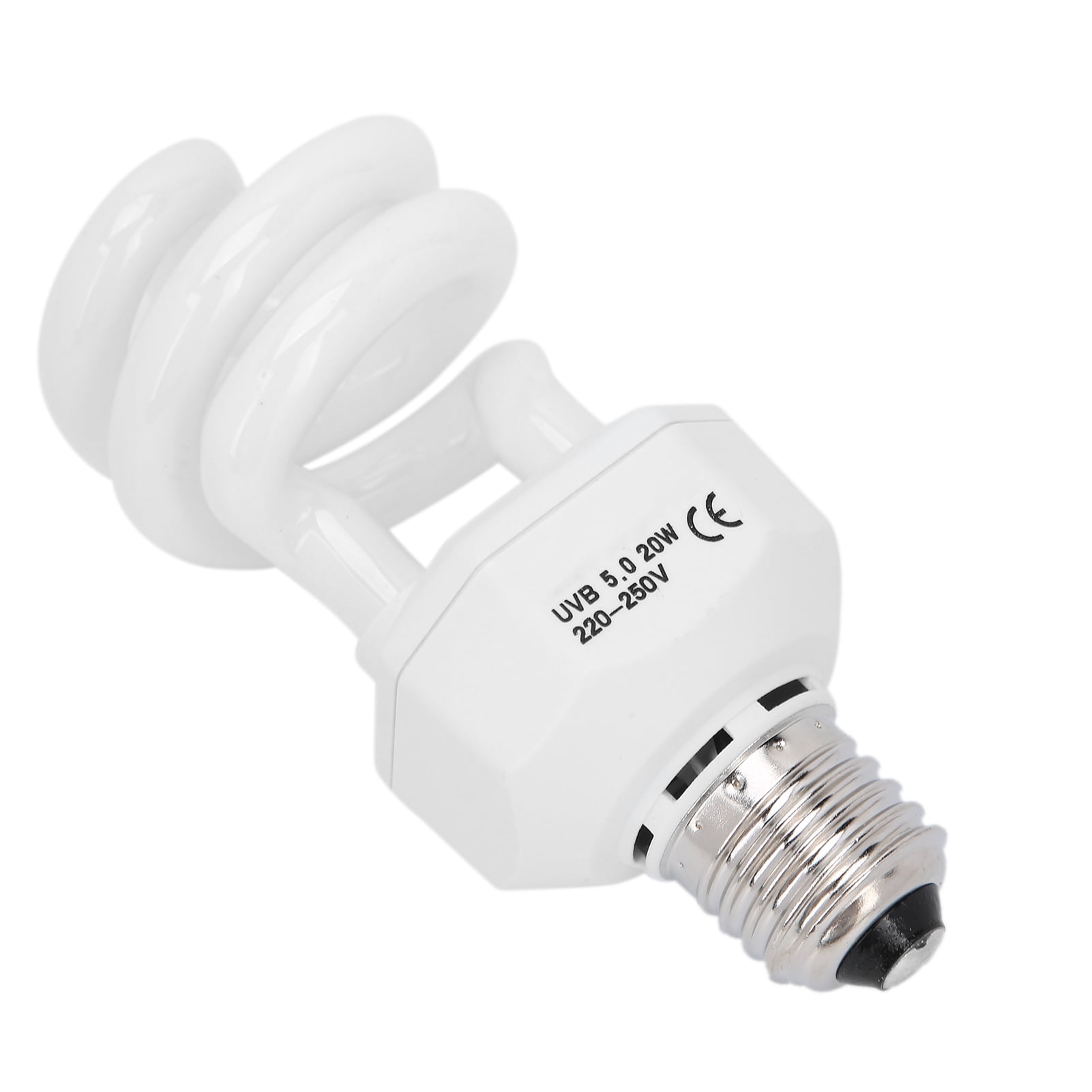 NFTIGB Reptile UVB Energy Saving Fluorescent Terrarium Light Bulb Calcium Supplement For Turtle Lizard Succulent Plant 20W 5.0 High Output Lighting