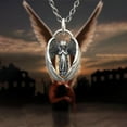 thumbnail image 6 of Guardian Angel Necklace for Women Stainless Steel Classic Seraph Angle Wing Prayer Amulet Pendant Jewelry Gift, 6 of 9