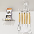 thumbnail image 4 of VOAVEKE Shower Caddy, Shower Organizer, New Multifunctional Suction Cup Hook For Bathroom Non Perforated Storage Rack, 4 of 5
