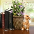 thumbnail image 2 of 7" Rabbit and Basket Flower Pot, 2 of 4