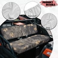 thumbnail image 6 of HUIACONG Camo Hunt Hunting UTV Seat Covers Waterproof Easy Installation UTV Seat Covers Protector Non-Slip Soft Fit for Kawasaki Mule 3010, 6 of 7