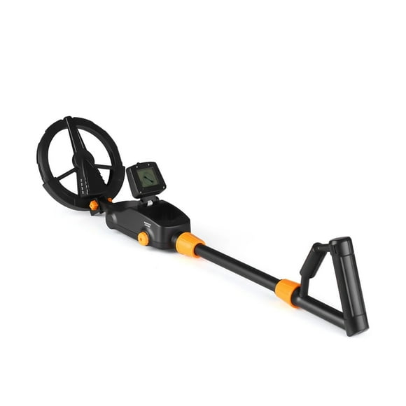 Détecteur de Métal Portable Léger pour Enfants Traqueur de Trésors Doré avec Spirale de Recherche Étanche, Longue Durée