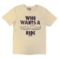 thumbnail image 1 of Broken Lizard  Adult Who Wants A Ride T-Shirt, 1 of 2