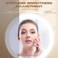 thumbnail image 4 of Espejo de maquillaje Dienmern 1x/20x con rotación de 360° con luces de 5000 mAh, 4 of 8