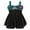 Black, variant on Rivelino Women Plus Size Two Piece Tankini Swimsuits Flowy Swimdress Tummy Control Bathing Suits with Shorts