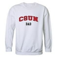 thumbnail image 1 of W Republic 562-166-WHT-04 Chandail en Molleton Col Rond pour Hommes Cal State Northridge Matadors Papa, Blanc - Extra Large, 1 of 1