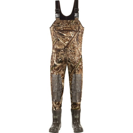 Oak Lacrosse Waders - LaCrosse Super Brush Tuff Hunting Chest Wader Realtree Max-5 With Removable EVA Footbed - Size 12
