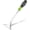 PP+TPR Handle, variant on Crack Weeder, 13.5" Stainless Steel Crevice Weeding Tool with Wooden Handle, L-Shaped Side-Walk Weed Puller Spatula, for Garden Lawn Yard Patio Terrace Paving Garden Tool