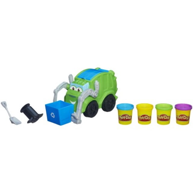 play doh trash truck