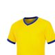 thumbnail image 4 of Conjuntos de blusas y camisas de manga corta con cuello en V. Conjunto de traje de fútbol de color sólido para niños para juegos deportivos universitarios, partidos de rendimiento, uniformes de entren, 4 of 5