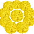 thumbnail image 2 of ZFSBZBS 10 Pack Silk Hydrangea Heads Artificial Flowers Heads With Stems for Home Wedding Decor Yellow, 2 of 6
