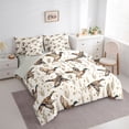 thumbnail image 3 of Homewish Mallard Duck Boy Girl Twin Bedding Sets 7-Piece,Rustic Lake House Animal Bedding Comforter Set Microfiber,Retro Vintage Aesthetic Breathable Sheet Sets,Ultra Soft Home Decor,Reversible, 3 of 8