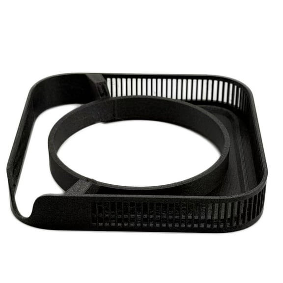 Cooling Base for Mac Mini M4 2024 Computer Host 3D Printed Dustproof Stand Base Holder Mount Accessories