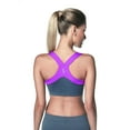 thumbnail image 2 of Lupo Women's Top Triangle Sports Bra, 2 of 3