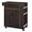 Tobacco, variant on Better Home Products Shelby Rolling Kitchen Cart with Storage Cabinet - Tobacco