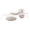 White, variant on Kitchen Details Expandable Iron Cabinet Organizer, Gray, 15.25"-30.5"