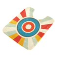 thumbnail image 7 of Yayeee Bath Rug for Bathroom Floor Non Slip Contour Fluffy Soft Absorbent Mat, 20"x24", Colorful Circles, 7 of 7