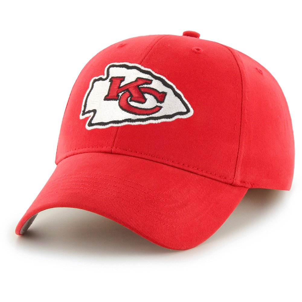 Men's Fan Favorite Red Kansas City Chiefs Mass Basic Adjustable Hat