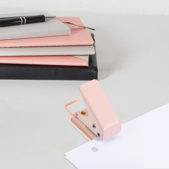 HEATSHAKING 1Pack Manual Punching Mini Single Hole Punch for Document Organization and Crafting 5.0X5.0X1.0in