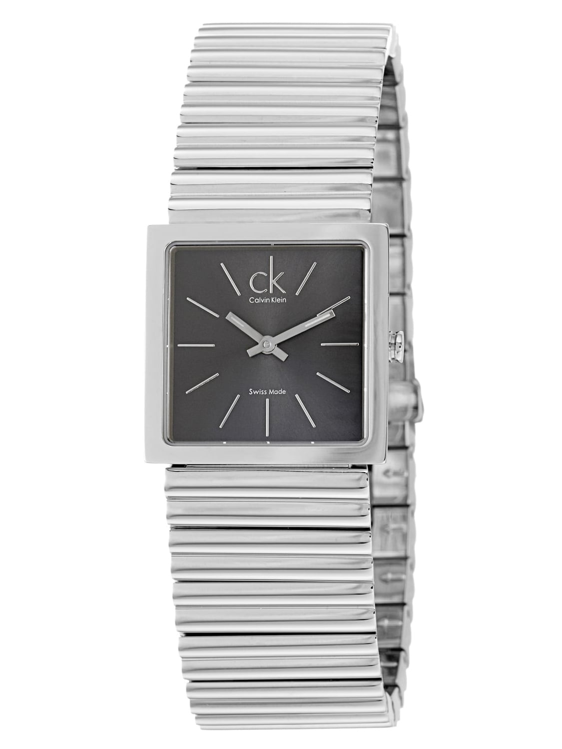 Calvin Klein Men's Biz Silver Dial Watch - K7741126 - Walmart.com