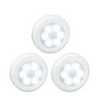 thumbnail image 4 of Automatic Sensor 6 Led Night Light Wireless Detector Wall Led wireless wall Lamp Light Auto On/Off Closet Battery Power Light, 4 of 7