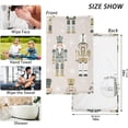 thumbnail image 3 of Dreamtimes Christmas Nutcrackers Beige Hand Towels, 2 PCS Pack 16 x 28 Inches Extra Absorbent Pure Cotton Towels, Super Soft Hand Towel for Bathroom, Hotel, Kitchen, Gym, 3 of 7