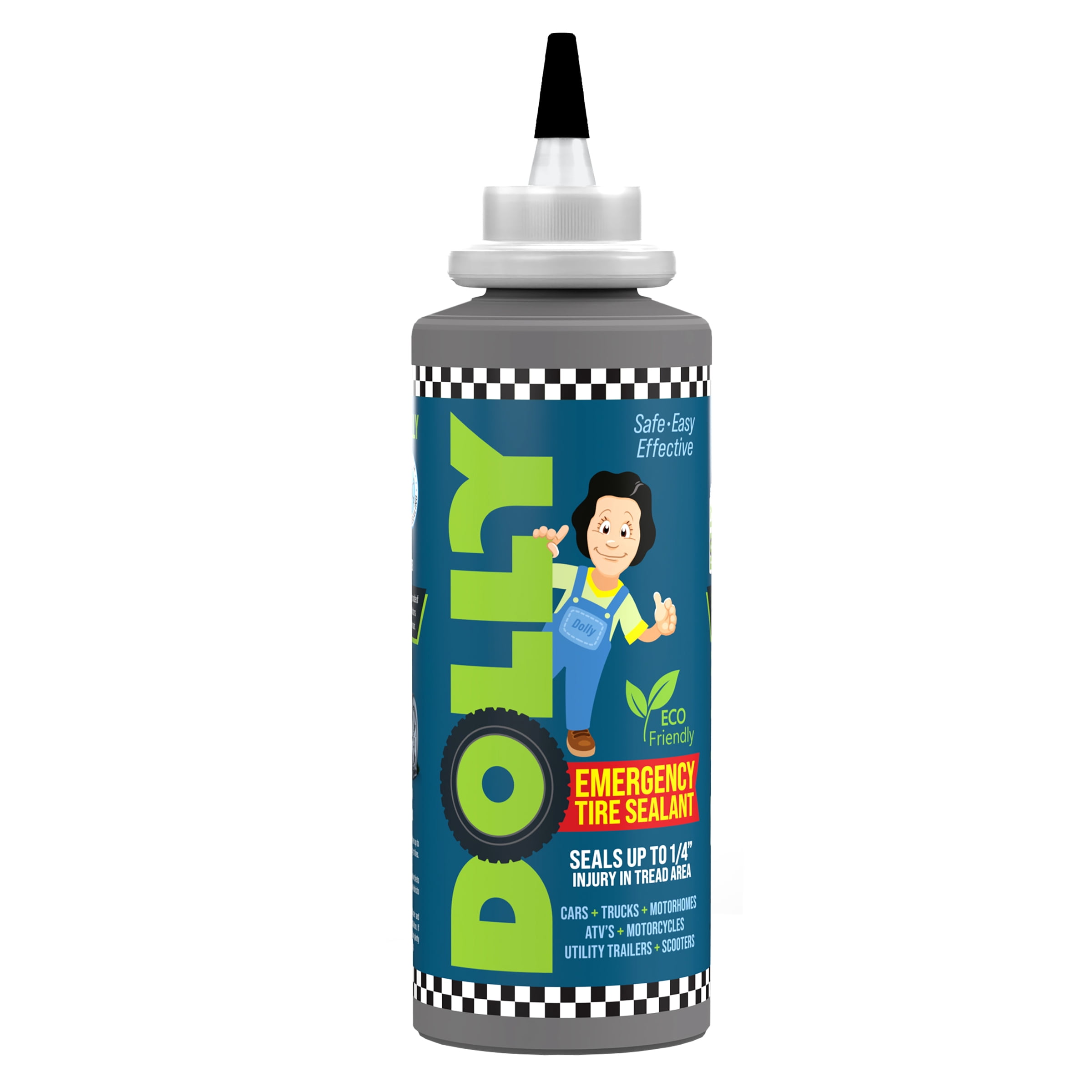 Dolly Latex Free Eco Friendly Emergency Tire Sealant 16oz