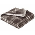 thumbnail image 2 of Better Homes & Gardens Soft Cozy Knit Oversize Couch Throw Blanket, Plaid, 2 of 7
