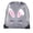 Grey, variant on Easter Basket Bags, Bulk Drawstring Backpacks, Party Favor Goody Bags for Easter - Bunny Face