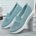 thumbnail image 2 of LASUDRAA Womens Slip-On Casual Shoes Comfortable Breathable Walking Shoes, 2 of 6
