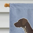 thumbnail image 3 of Carolines Treasures CK3600CHF German Shorthaired Pointer Welcome Flag Canvas House Size, 3 of 4