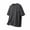 Dark Gray, variant on Plain Trendy Tshirts for Men Reglan Breathable Crewneck Basic Short Sleeve Shirts Heavyweight Fashion Outdoor Tees for Summer