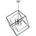 thumbnail image 1 of 8 Light Pendant, Polished Chrome & Matte Black Finish, 1 of 1