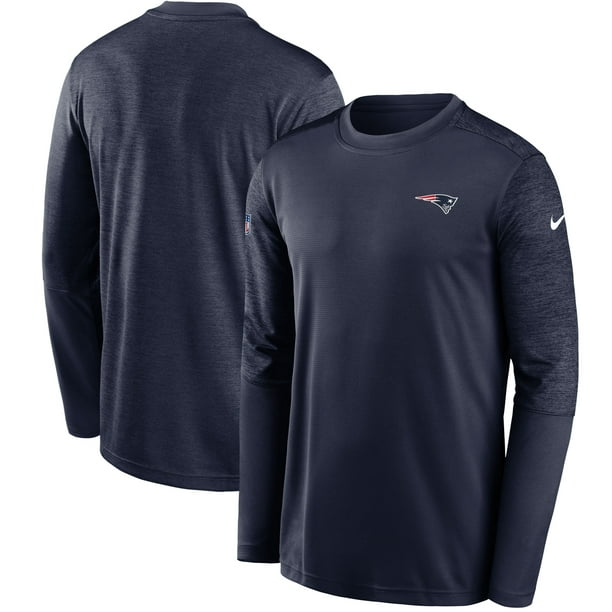 خلفيات صوفيا Men's New England Patriots Nike Navy Coaches Long Sleeve Performance T-Shirt برج السلامة جدة