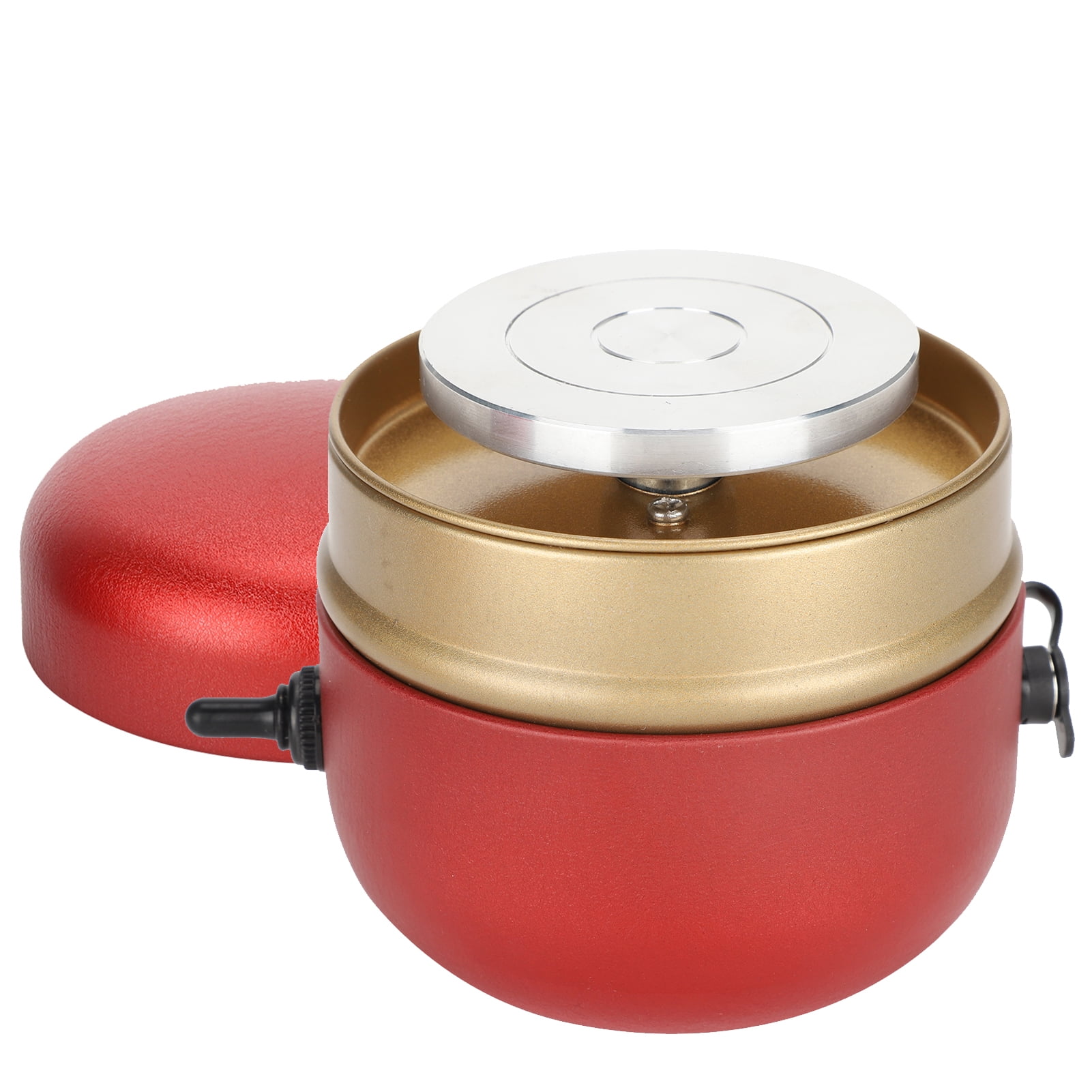 Riousery Mini Electric Pottery Wheel Machine Ceramic Forming Tool Set for Children and Beginners Red (9.0 inches / 22.9 cm)