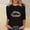 Black, variant on Women's Leopard Print Lip Graphic 3/4 Sleeve T-Shirt Basic Crew Neck Casual Fashion Top