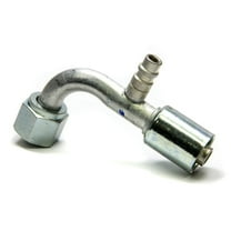 Vintage Air #10 90 Degree Barb O-Ring Fitting w/Port