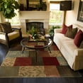 thumbnail image 2 of Avalon Home Hamlet Botanical Transitional Area Rug, Multi-Color, 2 of 2