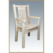 Homestead Collection Captains Chair Ready to Finish Standard Wooden Seat