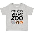 thumbnail image 3 of Inktastic My First Trip to the Zoo Cute Animals Boys or Girls Toddler T-Shirt, 3 of 5