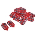 thumbnail image 3 of Guardoinrt 20Pcs Professional Flights Plastic Tail Wing Darts Made of durable PET Protectors Type L, 3 of 6