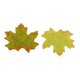 thumbnail image 3 of Paquete de 100 hojas artificiales de seda para decoración de bodas y jardines (otoño) Verde, 3 of 7