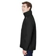 thumbnail image 3 of CORE365 88205T Men's Tall Region 3-in-1 Jacket with Fleece Liner-Black-5XLT, 3 of 3