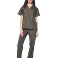 thumbnail image 5 of DAGACCI Medical Uniform V-Neck Classic Fit Scrub Set, Unisex, XL, 5 of 5