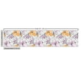 thumbnail image 3 of Ambesonne Floral Fabric by the Yard Upholstery, Lily Blossoms Wild Spring, 1 Yard, Lavender Dark Peach, 3 of 5
