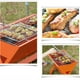 thumbnail image 4 of Yuarrent Rejilla de barbacoa de acero inoxidable Rejilla de cocción de alimentos cuadrada ligera portátil Rejilla de asa ajustable Cocina y Comedor Yuarrent HA017494-00, 4 of 6