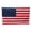 American Flag, variant on American Flag 3x5 FT Outdoor - USA Heavy duty Nylon US Flags with Embroidered Stars, Sewn Stripes and Brass Grommets
